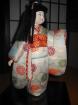 Japanische Figur einzigartige Handarbeit in Seide TOP RAR